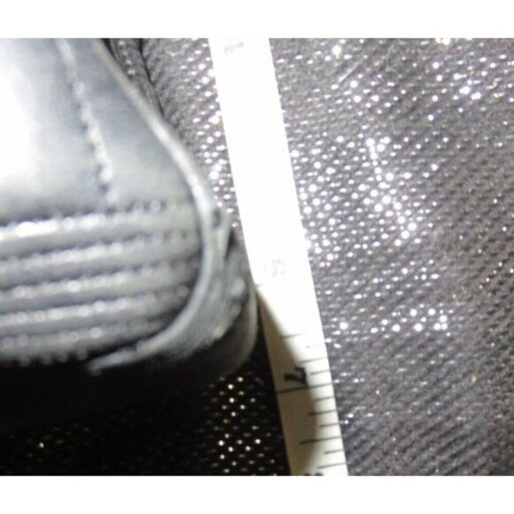 BALLY Black leather handbag with matching pochette Vintage - Picture 10 of 14